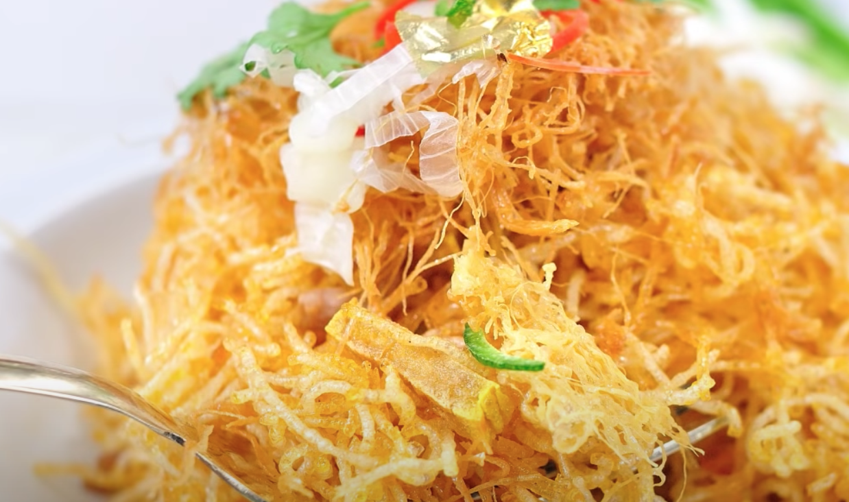 การทำหมี่กรอบทรงเครื่อง K21SN006