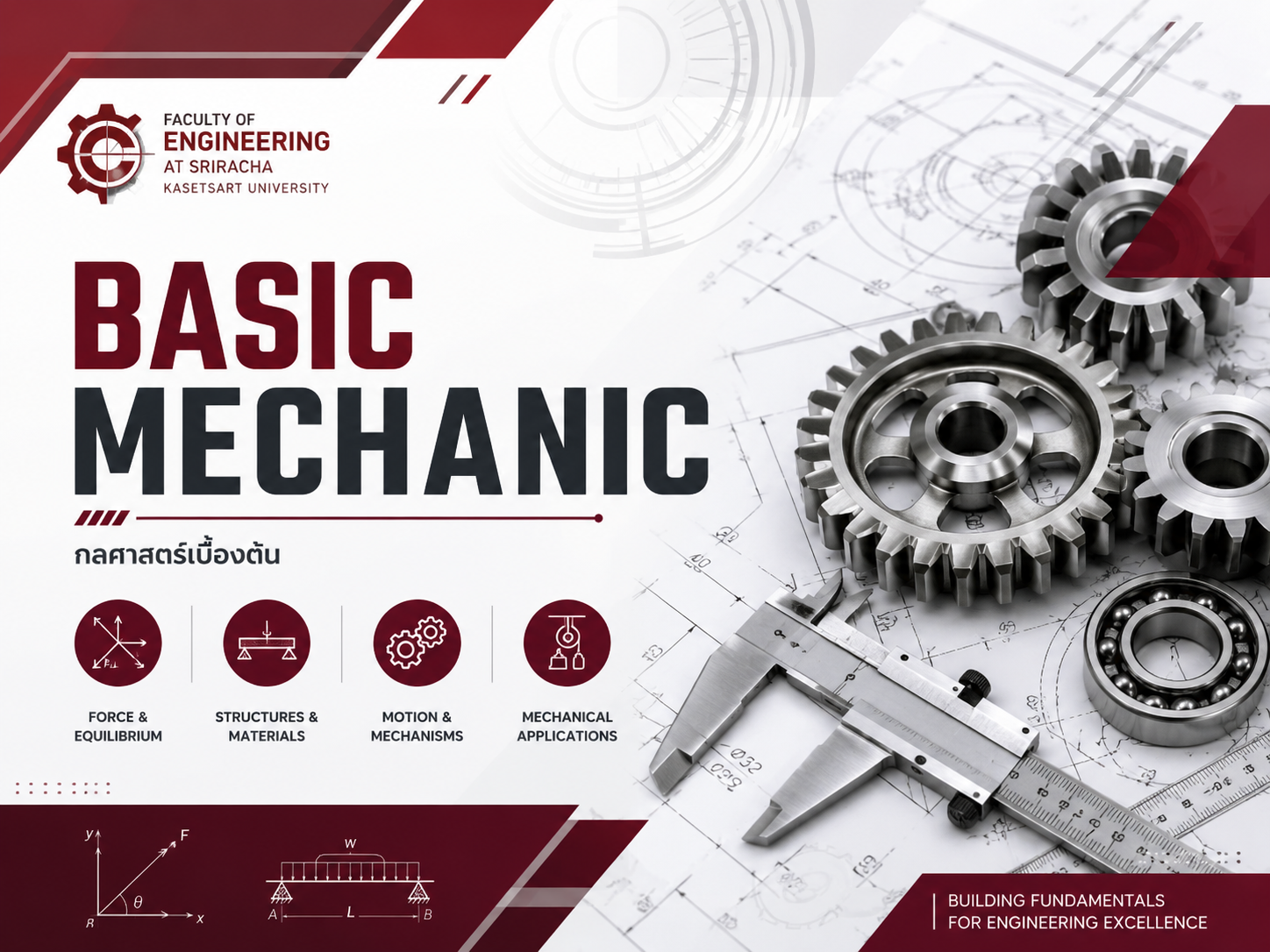 03604223 Basic Principles of Engineering Mechanics for AP 21/3 03604223